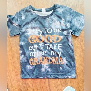 Tie-Dye Graphic Kids T-Shirt
